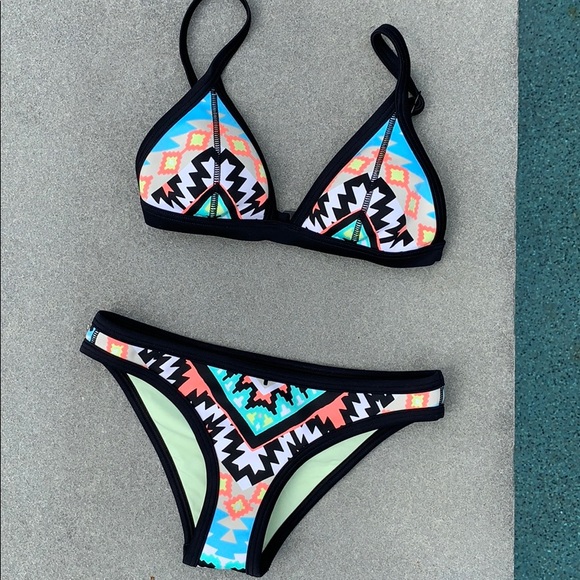 Seafolly Fun bright colored bikini set Australia - Picture 1 of 4